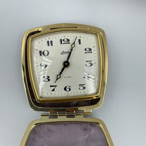 VINTAGE LINDEN TRAVEL ALARM CLOCK No 461 - Picture 2 of 12